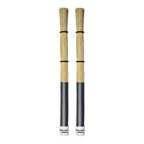ProMark PMBRM1 Broomsticks Medium, professional drum sticks with wood finish and ergonomic grip for drummers.