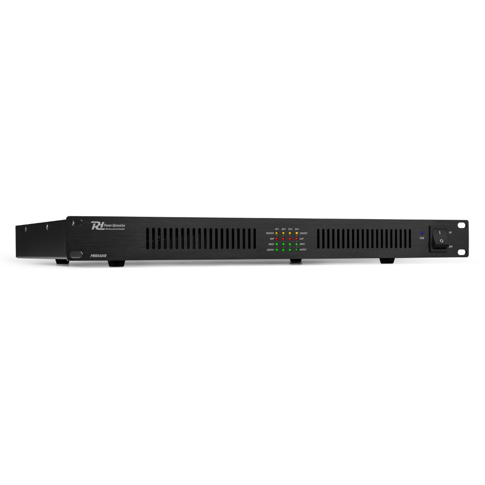 Power Dynamics PMDA4500 4-Channel Class-D Amplifier 100V 4x 500W