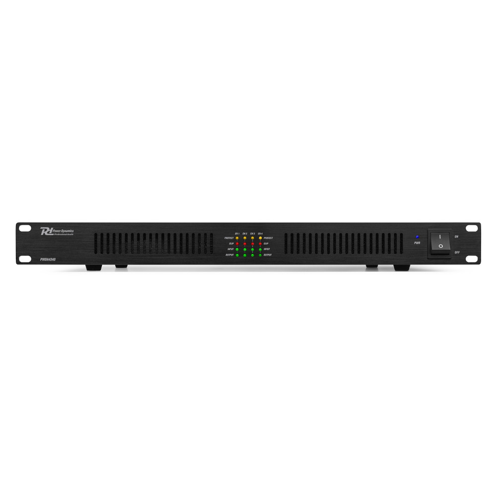 Power Dynamics PMDA4500 4-Channel Class-D Amplifier 100V 4x 500W