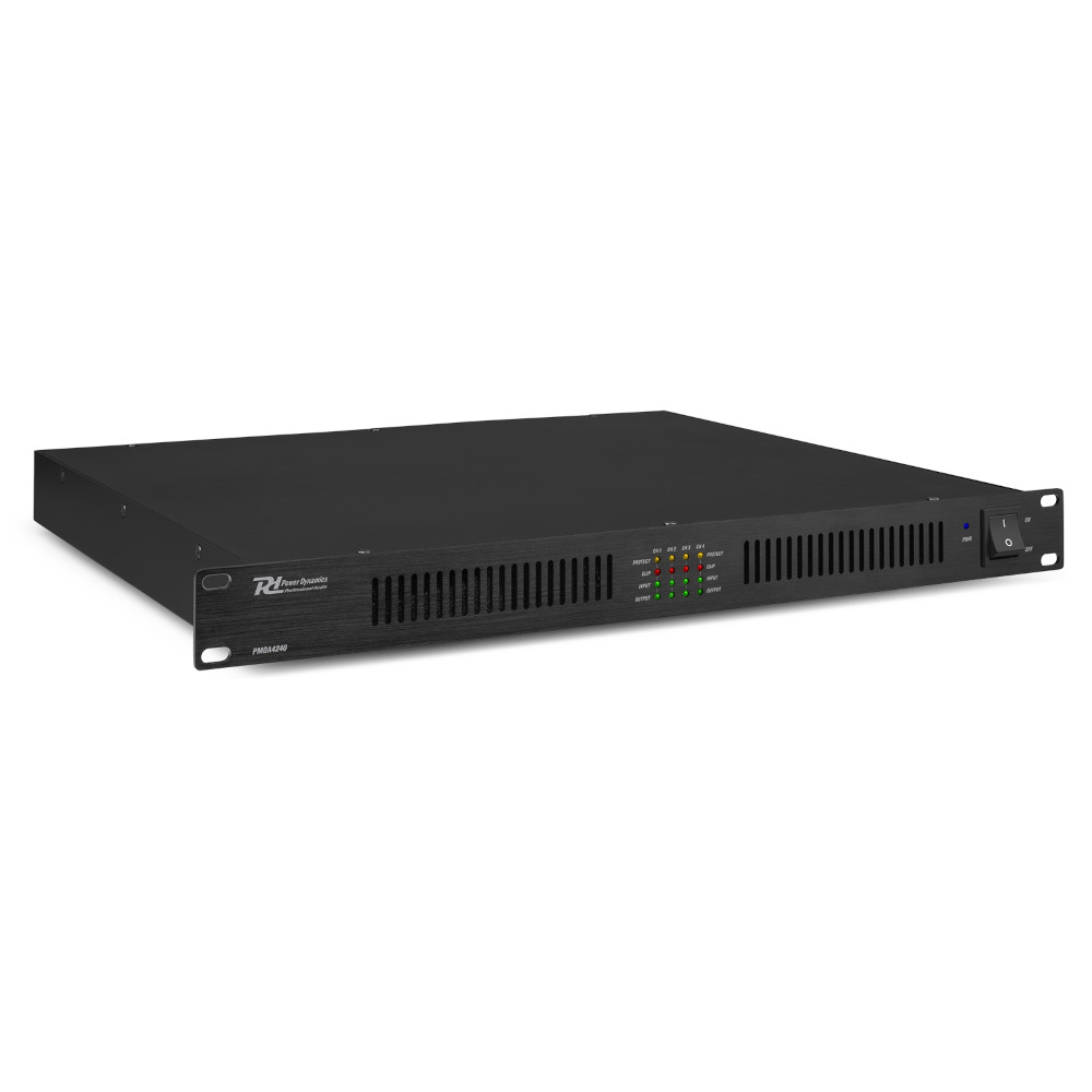 Power Dynamics PMDA4500 4-Channel Class-D Amplifier 100V 4x 500W