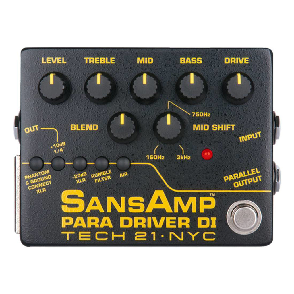 Tech 21 SansAmp Para Driver DI Preamp/Pedal (V2)