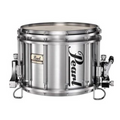 Pearl Championship FFS Marching Snare Drum 14 x 10 Brushed Silver