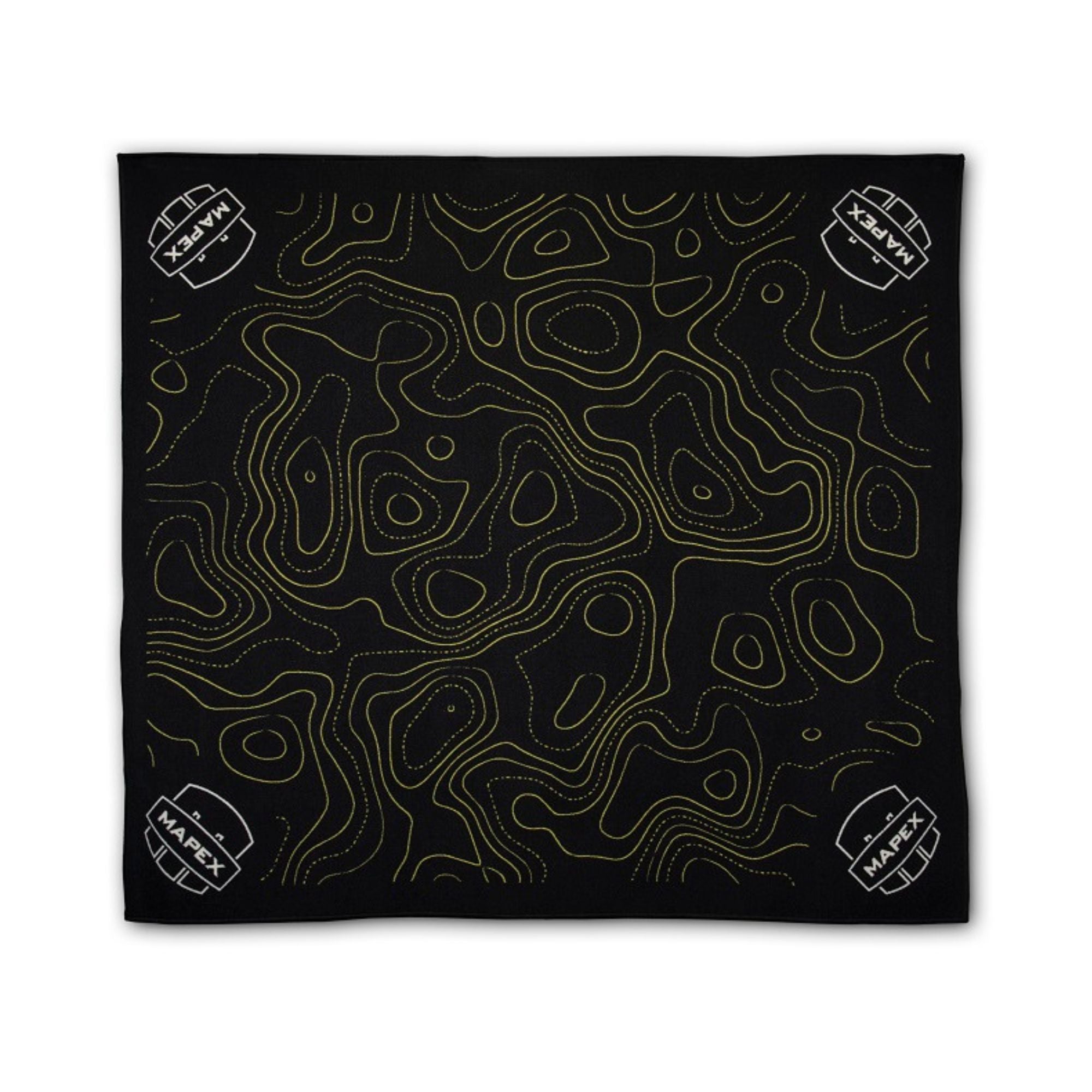 Mapex Drum Rug Classic Contour with non-slip surface, designed for drum hardware stability and protection during performances.