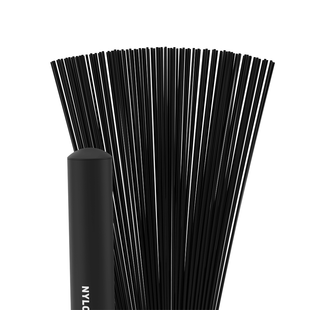 ProMark Heavy Nylon Brushes 2B in Black