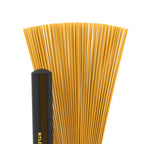 ProMark Heavy Nylon 5B Yellow drumstick with nylon tip, designed for drums and percussion, showing the full stick on a plain background.