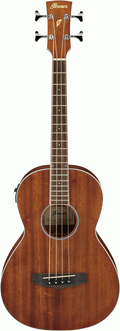 Ibanez PNB14E Acoustic Bass Guitar in Open Pore Natural