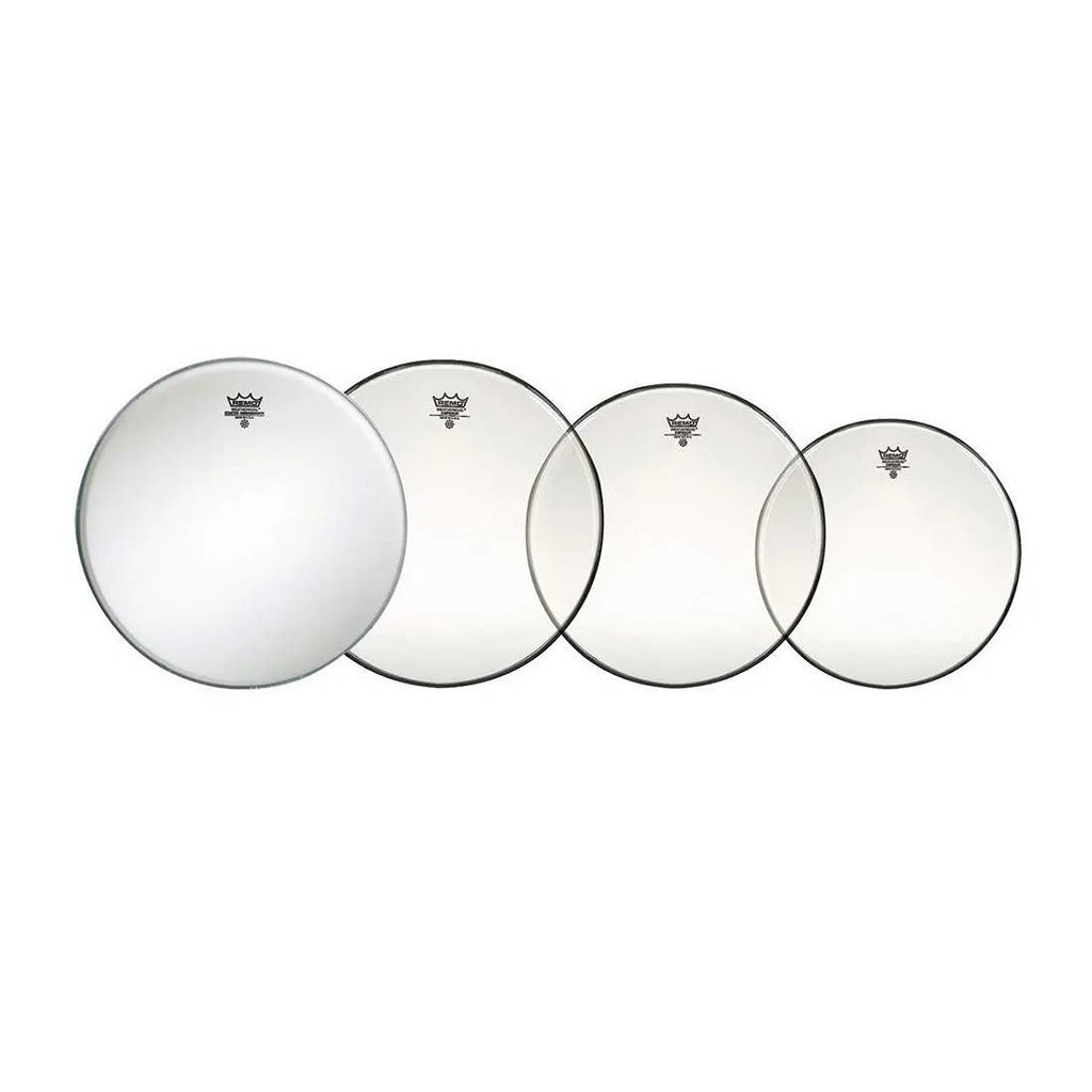 Remo Pro Pack Emperor Clear Fusion Plus (10 12 16 & Free 14 Ambassador)