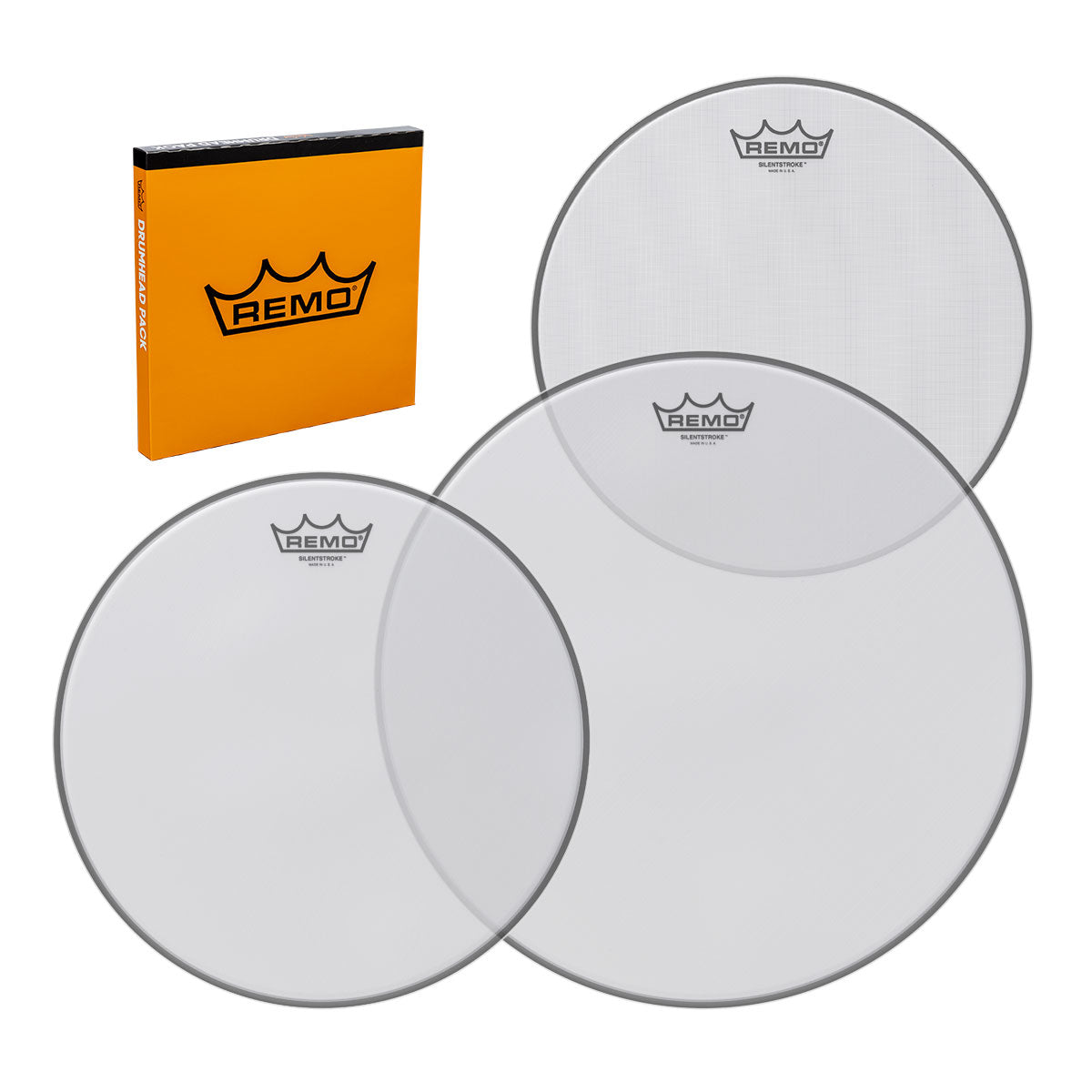 Remo Pro Pack Silent Stroke Rock Tom Batter (12 13 16)