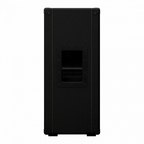 Orange PPC212V BK 2x12 vertical guitar speaker cabinet in black with two speaker openings and textured finish.