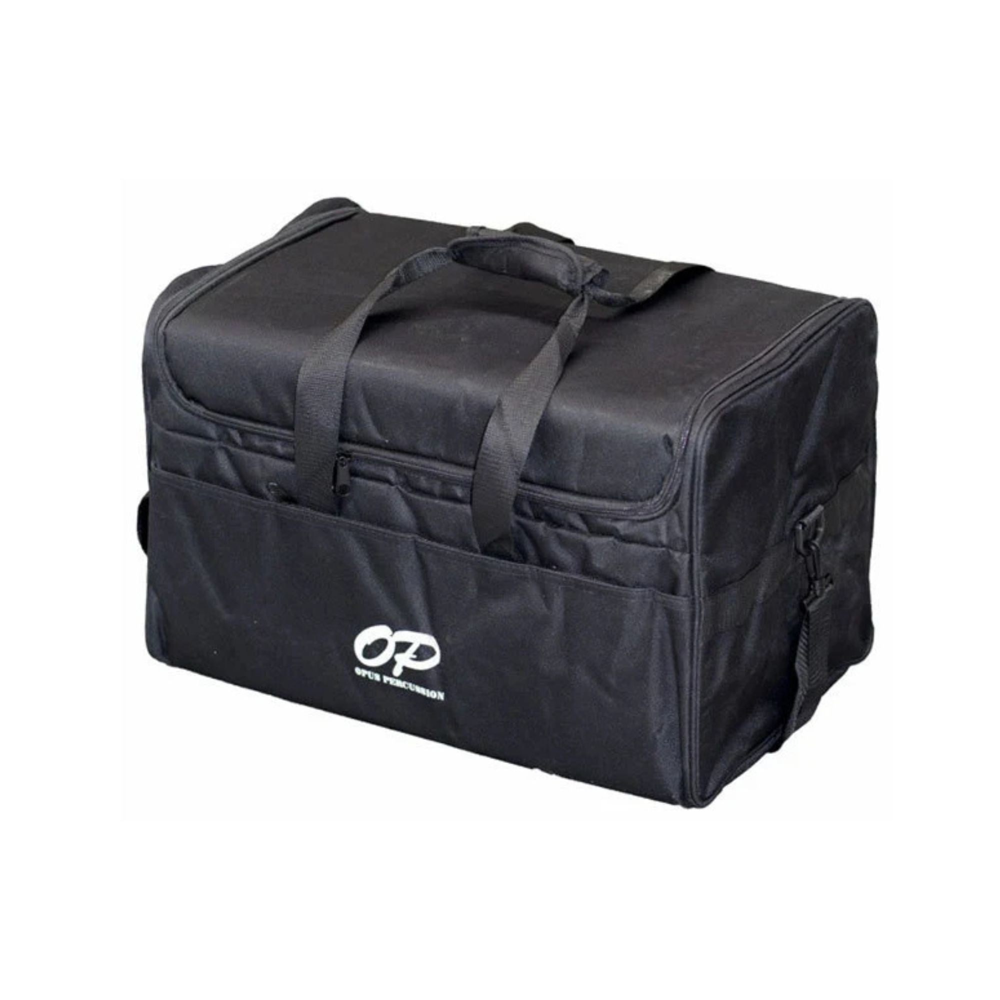 Opus Percussion Wooden Cajon in Ash with Deluxe Carry Bag