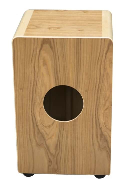 Opus Percussion Wooden Cajon in Birch with Deluxe Carry Bag