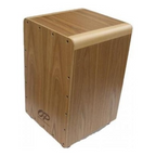 Opus Percussion Wooden Cajon in Birch with Deluxe Carry Bag