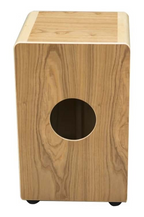 Opus Percussion Wooden Cajon in Birch with Deluxe Carry Bag