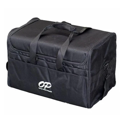 Opus Percussion Wooden Cajon in Walnut with Deluxe Carry Bag