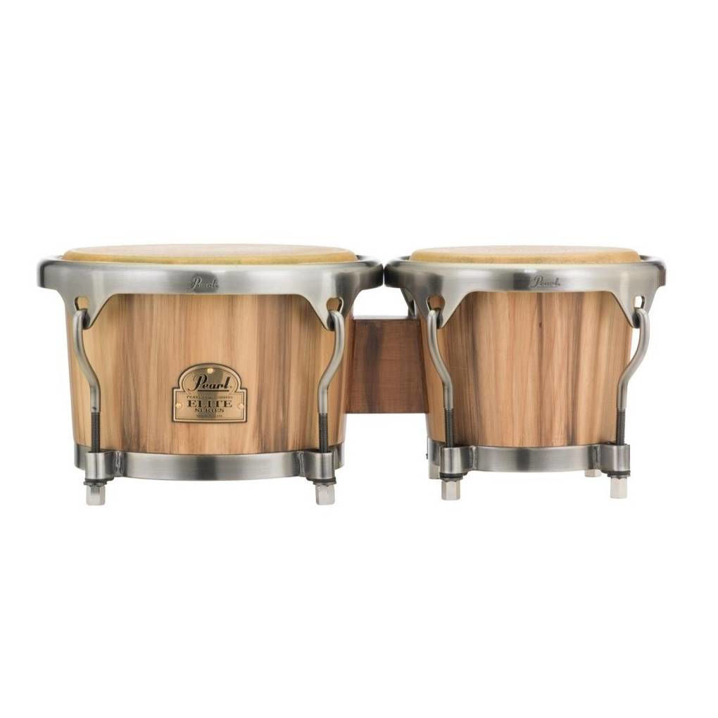 Pearl Elite Wood 7 9 Bongos - Caramel Brown