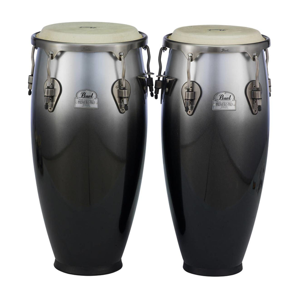 Pearl Primero Fiberglass 10/11 Congas - Carbon Vapour