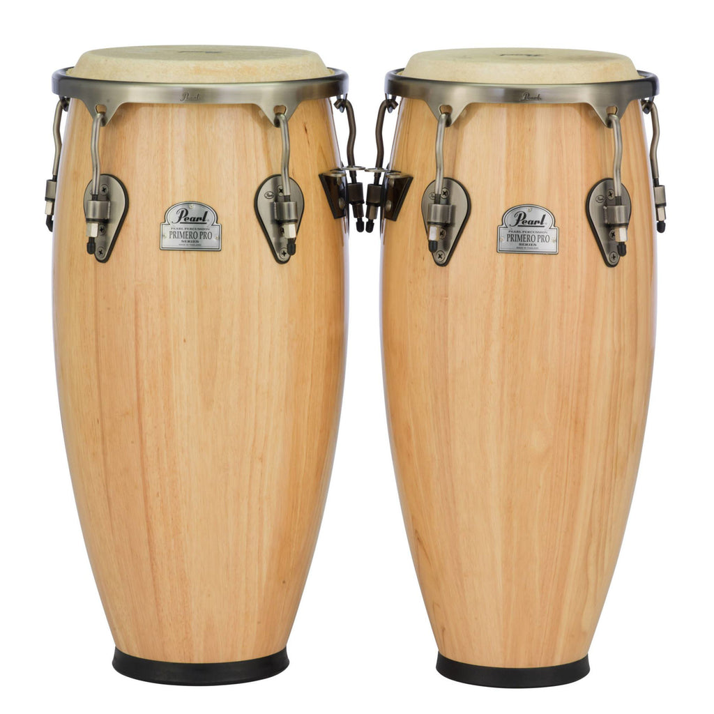 Pearl Primero Wood 10 11 Congas - Natural