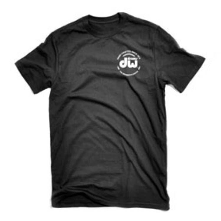 DW Drum Workshop Logo Corp T-Shirt in Black (Large)
