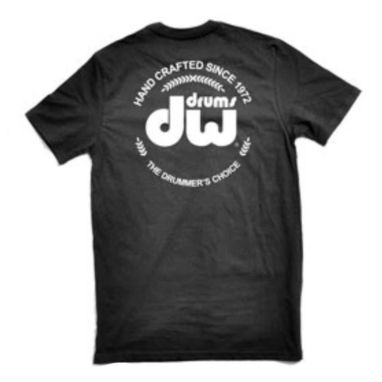 DW Drum Workshop Logo Corp T-Shirt in Black (Large)