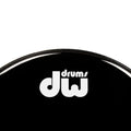 DW Sticker for Bass Drum - White