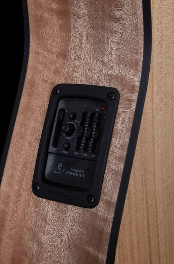 Pratley Dreadnought Cutaway Acoustic Guitar with Pickup in Maple/Bunya