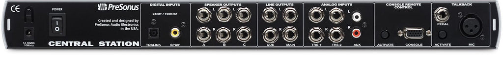 PreSonus Central Station PLUS