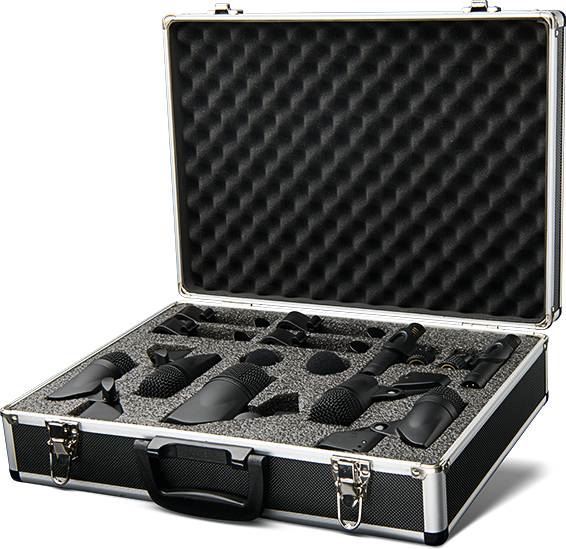 PreSonus DM7 7-Piece Drum Microphone Set with Hardcase