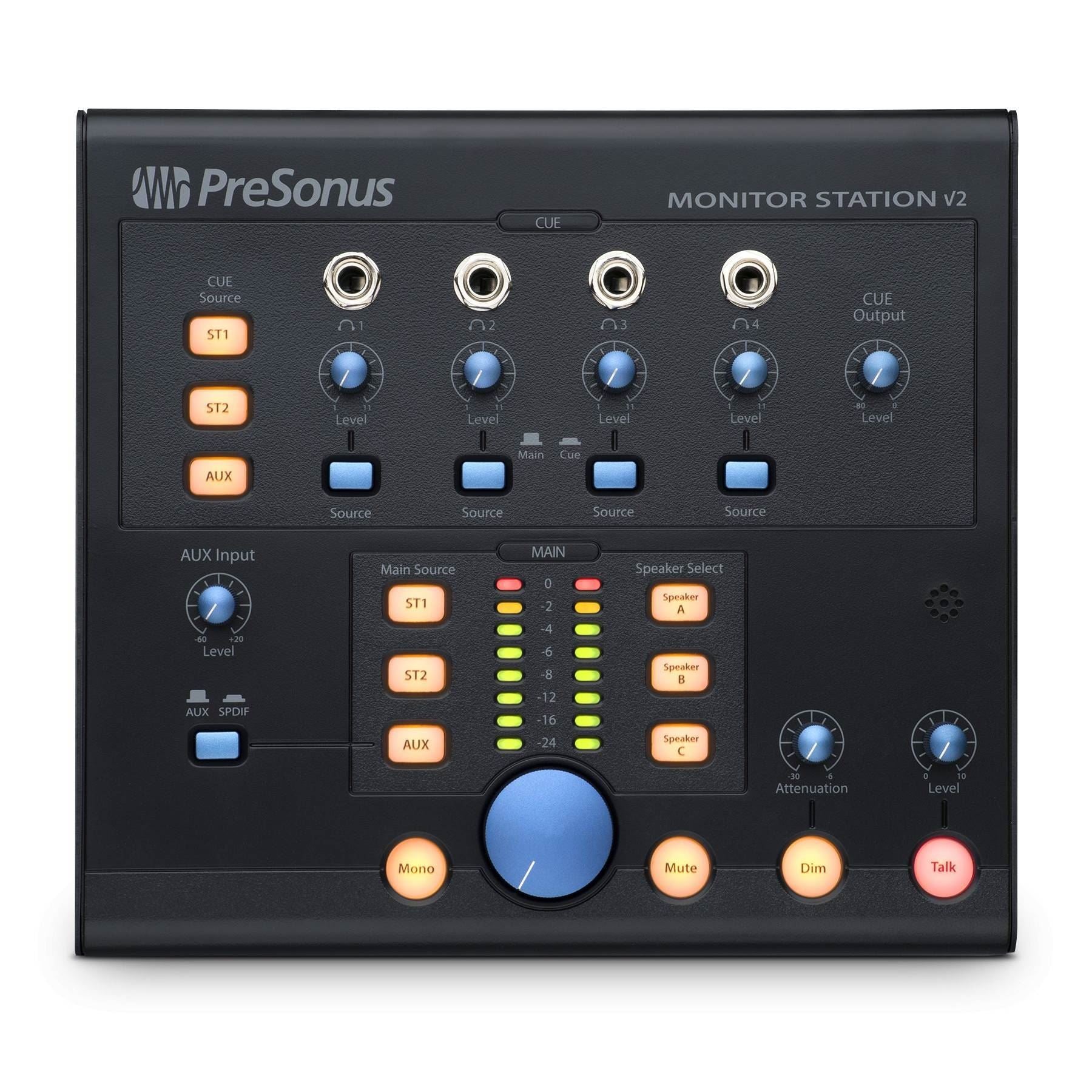 PreSonus Monitor Station 2 Desktop Studio Control Center