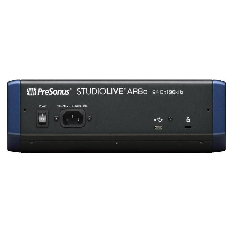 Presonus StudioLive AR8c 8-channel USB-C Audio Interface, Analog Mixer and SD Recorder