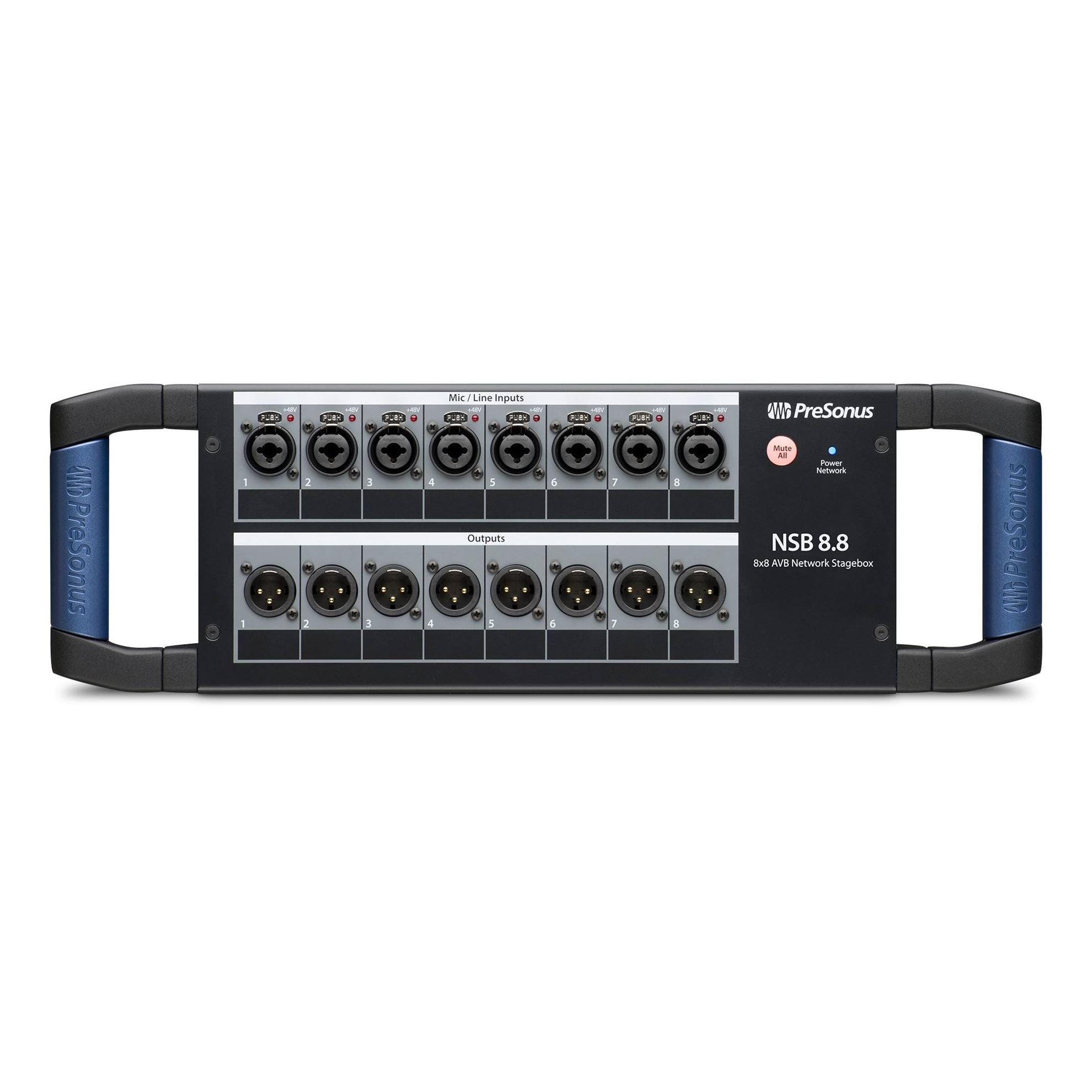 Presonus 8x8 Remote XLR Network Stage Box for SLIII Mixers