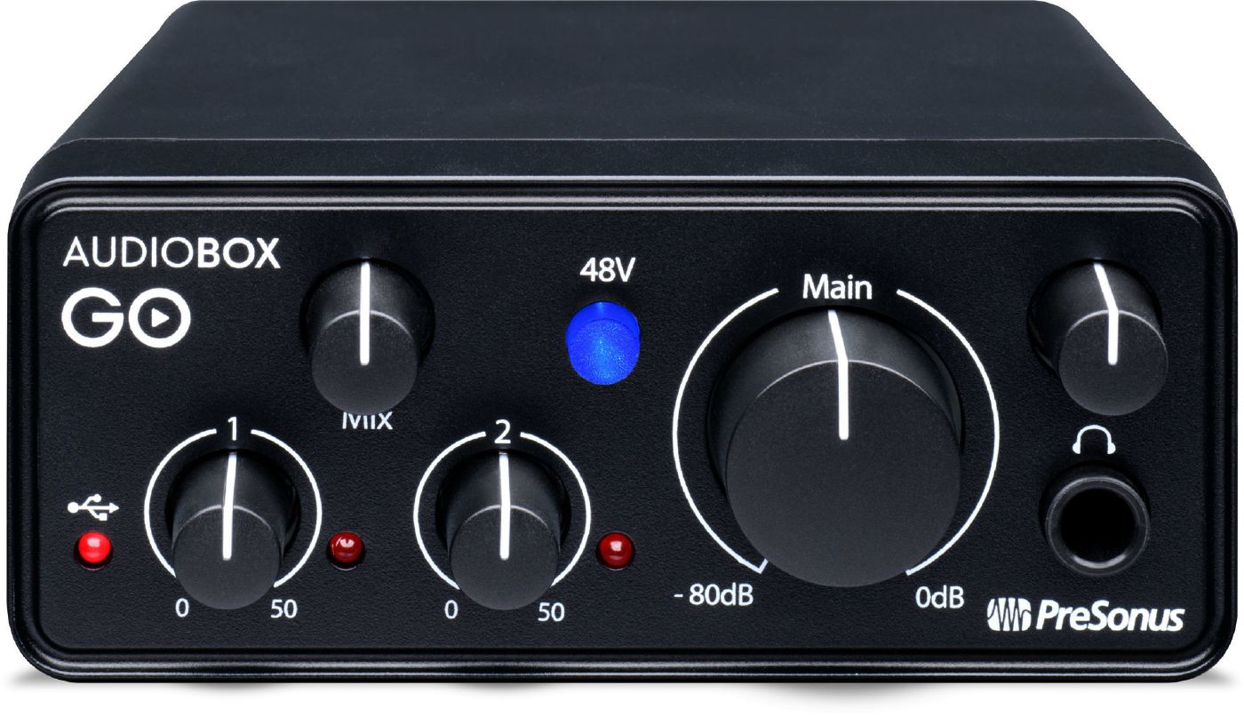 Presonus Audiobox GO - 2x2 USB Audio Interface