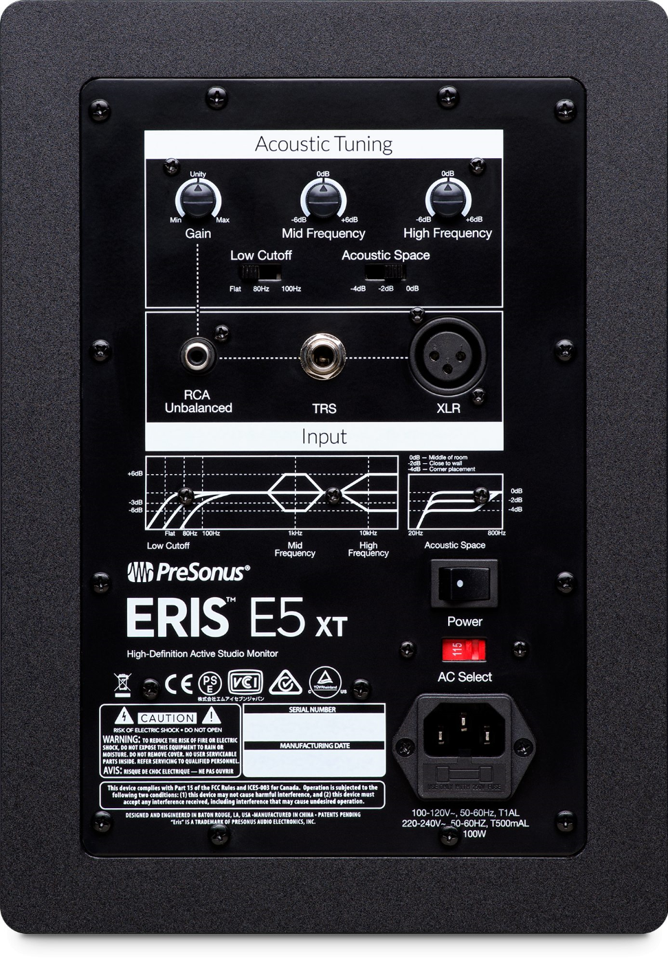 PreSonus Eris E5XT 5 inchStudio Monitor Speaker - Single
