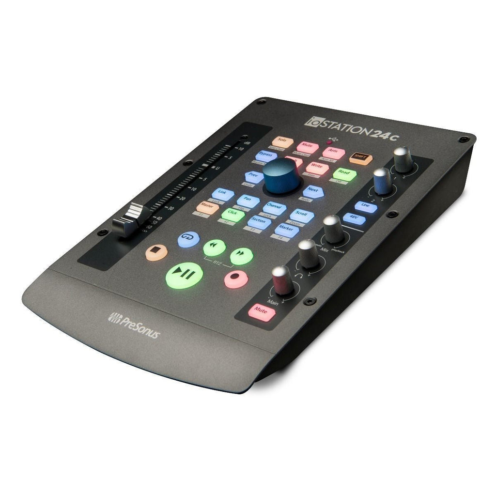 Presonus ioSTATION24c USB-C Audio Interface & Desktop Production Controller