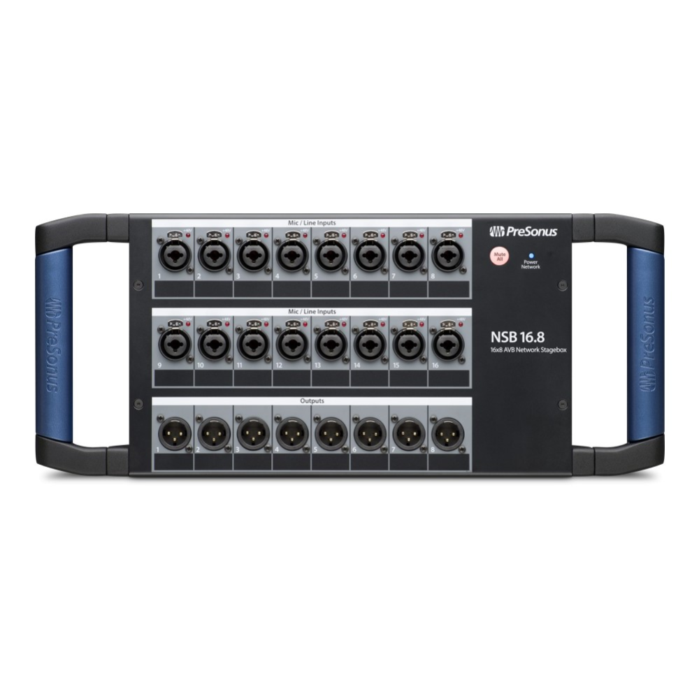 Presonus 16x8 Remote XLR Network Stage Box for SLIII Mixers
