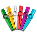 Smiley Kazoo Metal Kazoo - Assorted Colours