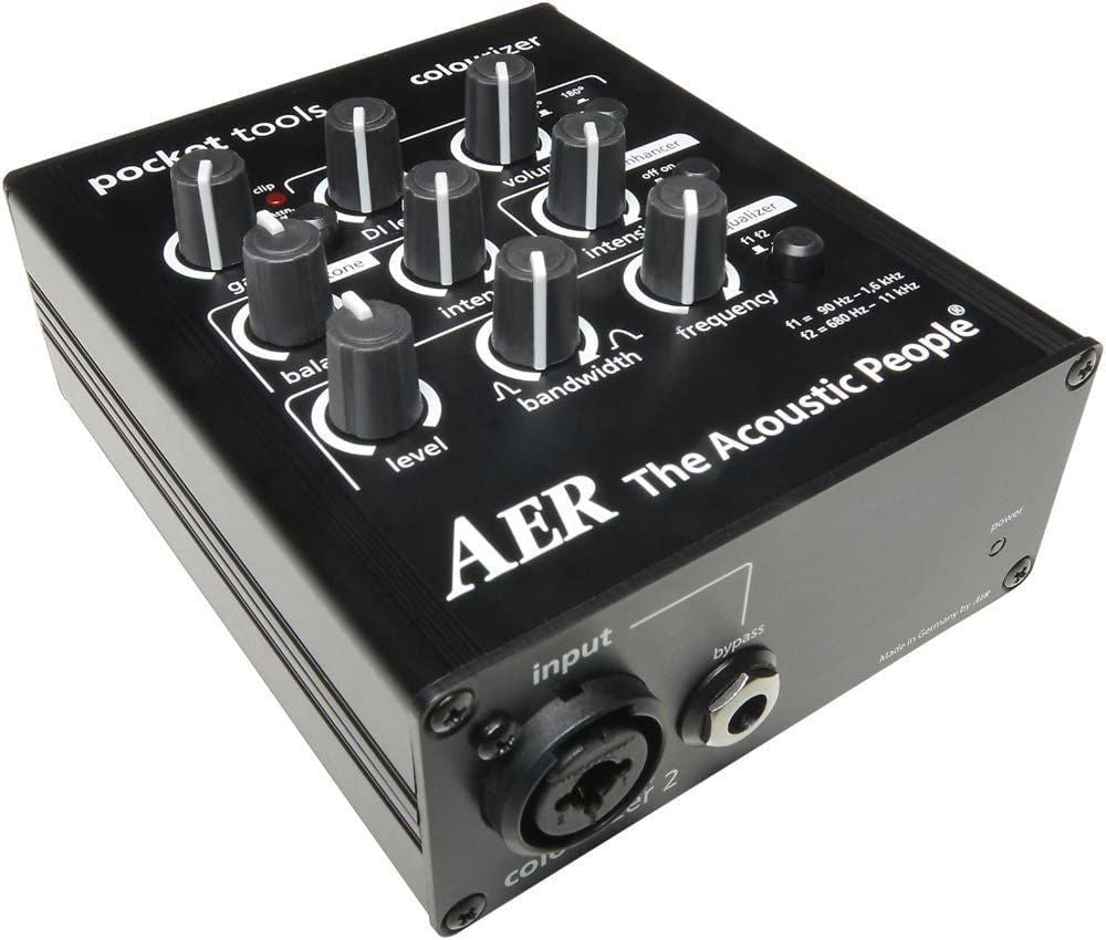 AER Colourizer Pocket Tool Preamp/Direct Box for Line & Mic Input