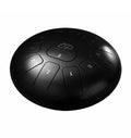 Opus Percussion 12in Metal 11-Note Standard Carves Style Tongue Drum in Bla