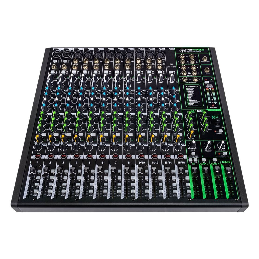 Mackie ProFX16 V3 16-Channel 4-Bus Effects Mixer with USB