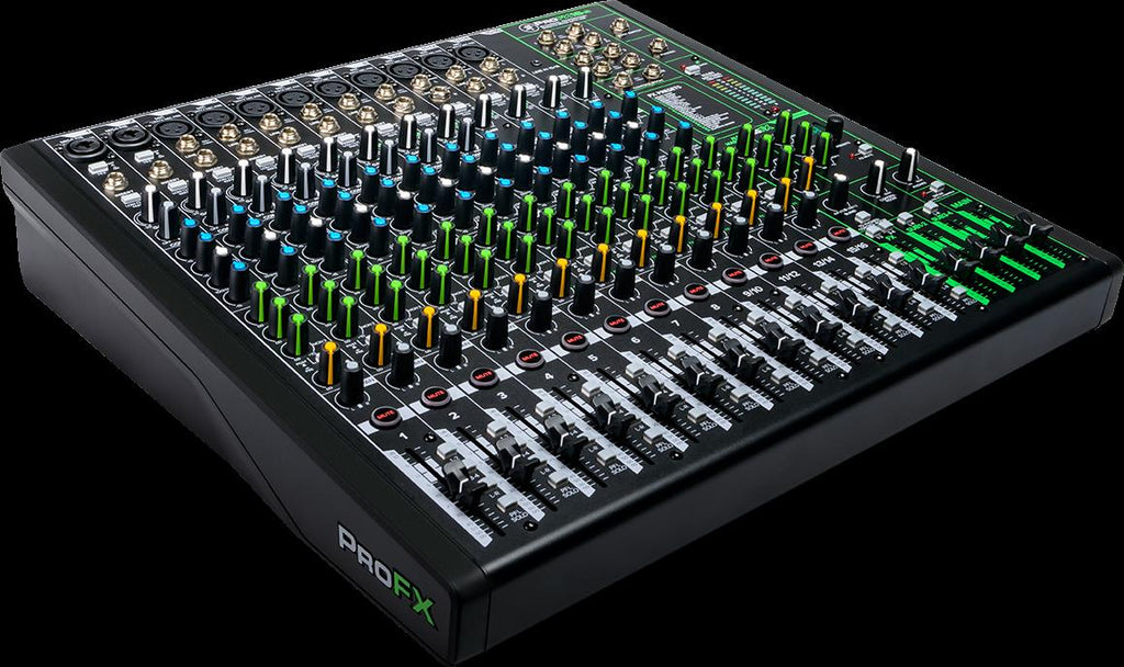 Mackie ProFX16 V3 16-Channel 4-Bus Effects Mixer with USB
