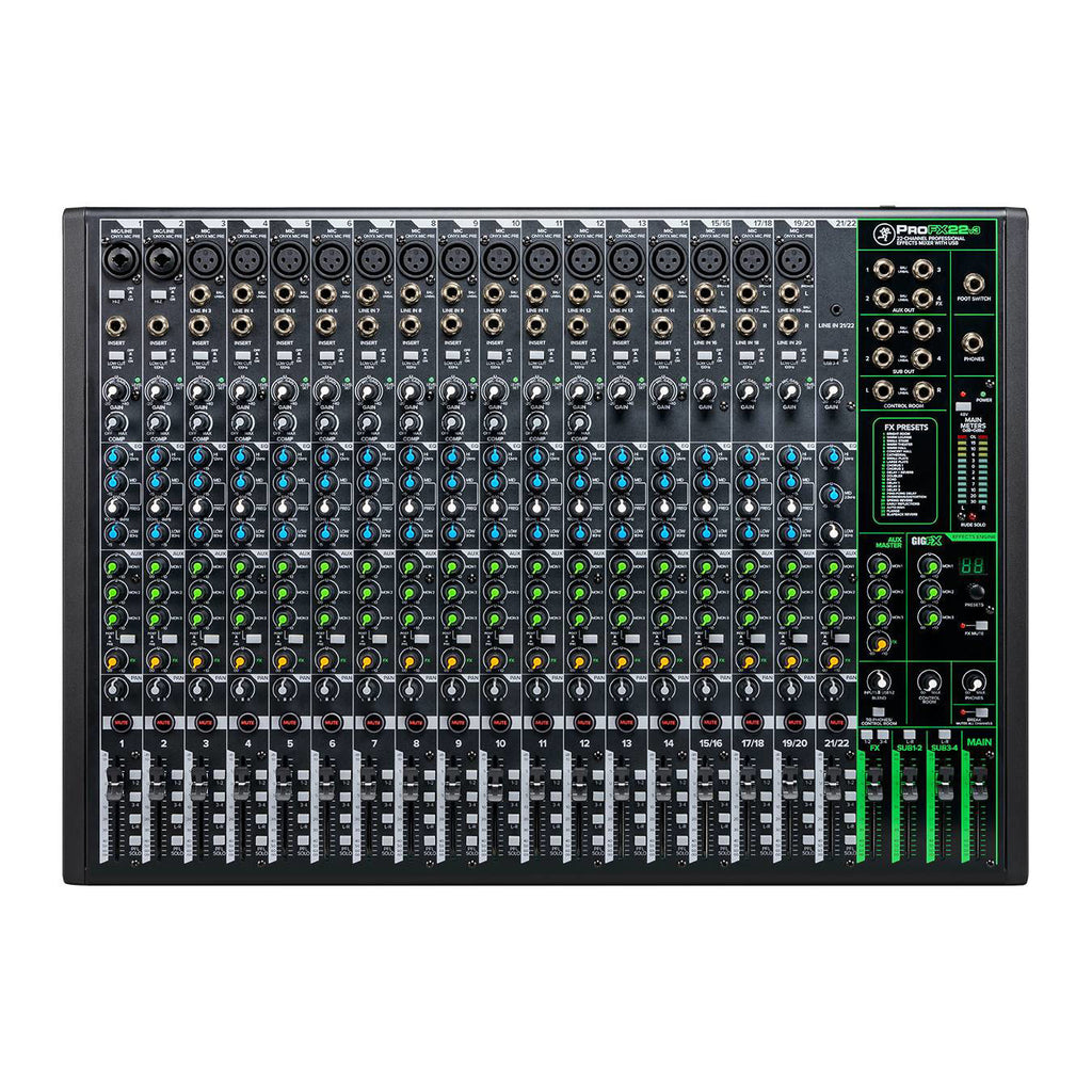 Mackie PROFX22V3 22 Channel Professional Effects Mixer with USB