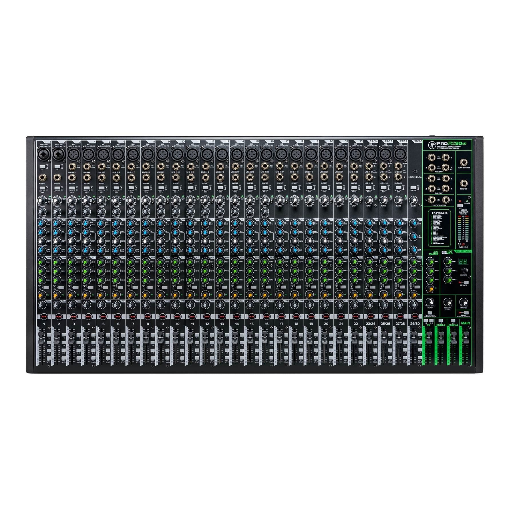 Mackie PROFX30V3 30 Channel Professional Effects Mixer with USB