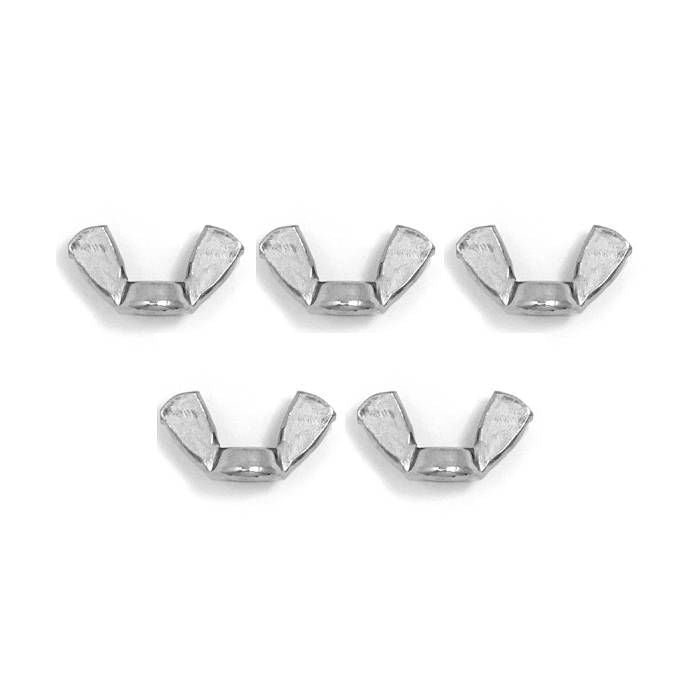 Gibraltar GSC13G 6mm Light Duty Wing Nut - Pack of 5