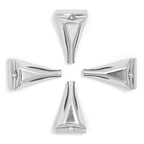 Gibraltar GSCCH bass drum claw hook pack of 4, drum hardware accessory with black finish, used for securing bass drum hoops.