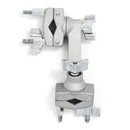 Gibraltar GSCPUGC adjustable angle multi-clamp with two holes for drum hardware and accessories, made of durable metal.