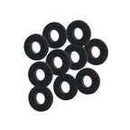 Gibraltar GSCSSW ABS tension rod washers for drum hardware, pack of 10, showing the small round plastic washers with metal inserts.