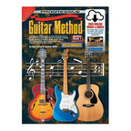 Progressive KPGM1X Guitar Method Book 1 by Learn To Play Books with online media, featuring guitar lessons and practice exercises.