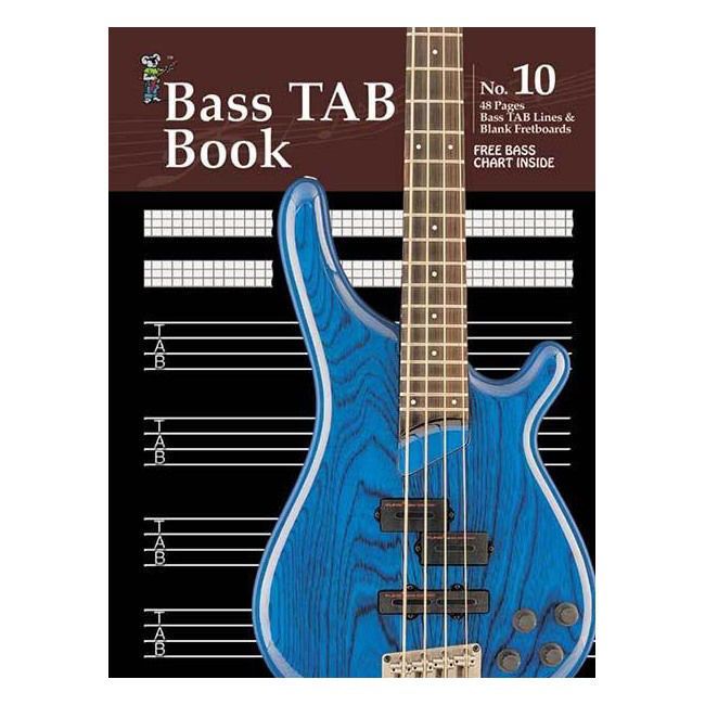 Progressive KPMS10 Bass Tab Manuscript Book (48 Page) - 11831