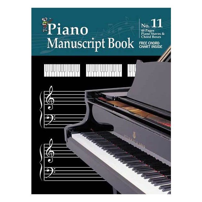 Progressive KPMS11 Piano Manuscript Book (48 Page) - 11832
