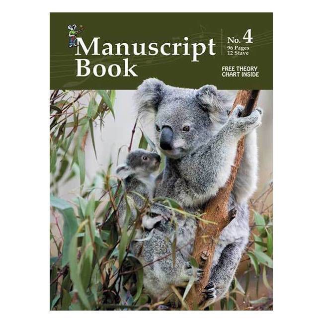 Progressive KPMS4 Manuscript Book (96 Page & 12 Stave) - 69094