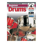 Progressive KPPBDX Beginner Drums Book & Online Media - 69165